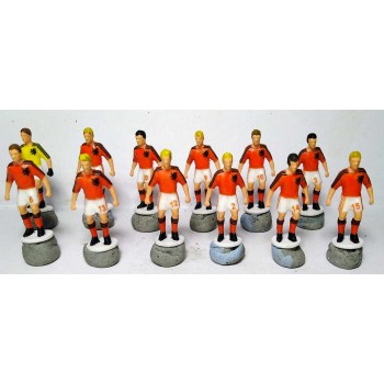 Subbuteo Andrew Table Soccer Holland 1974 World Cup team only 12 figures,no bases,no box